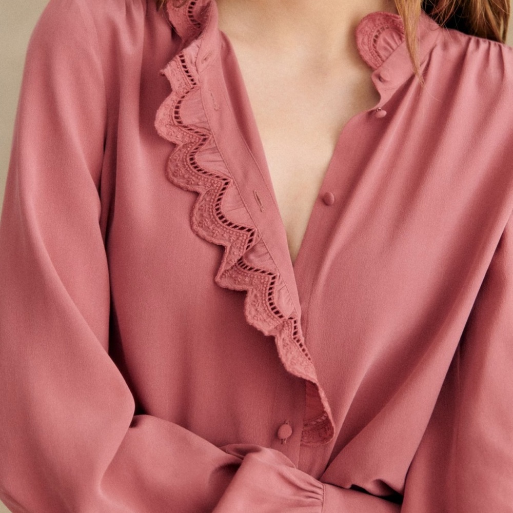 Sézane Chloe Blouse